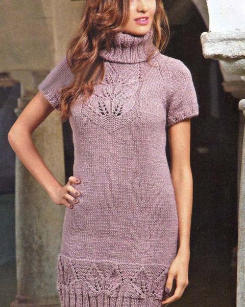 Leaf Pattern Dress
